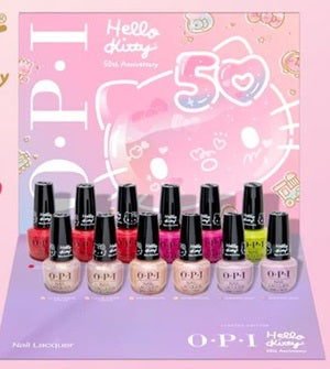 OPI Hello Kitty 50th Anniversary Collection, Summer 2024