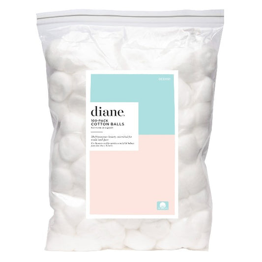 Diane Cotton Balls, 100 or 200 pack