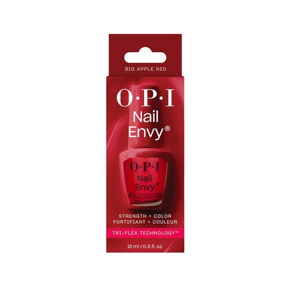 OPI Nail Envy Nail Strengthener, Original, Big Apple Red, NT225