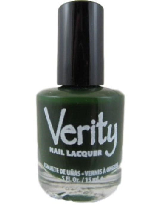 Verity Nail Lacquer, Midnight Green B44