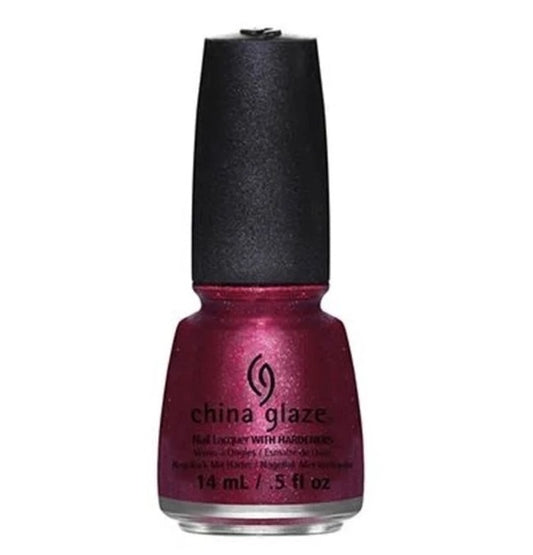 China Glaze Nail Polish, Santa Red My List 1253