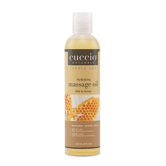 Cuccio Naturale Hydrating Massage Oil, 8 oz.