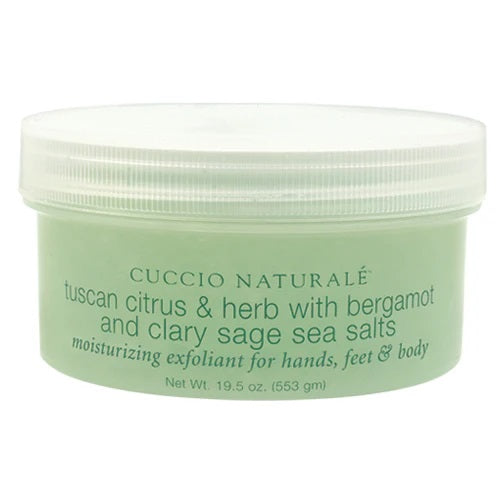 Cuccio Naturale Sea Salt Scrub, 19.50 oz. Assorted Scents