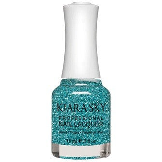 Kiara Sky Nail Polish, Cosmic Blue N5075