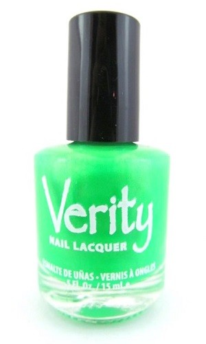 Verity Nail Lacquer, Golden Green B59