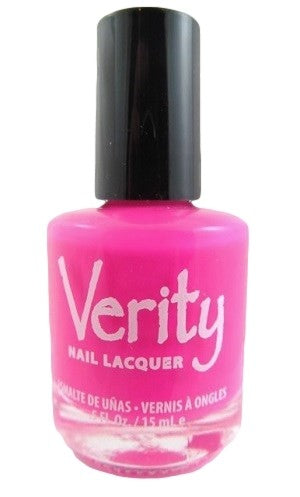 Verity Nail Lacquer, Lite Fuchsia B51