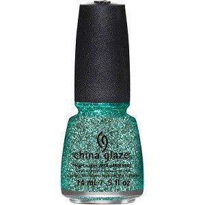 China Glaze Nail Polish, Pine-ing for Glitter 1349