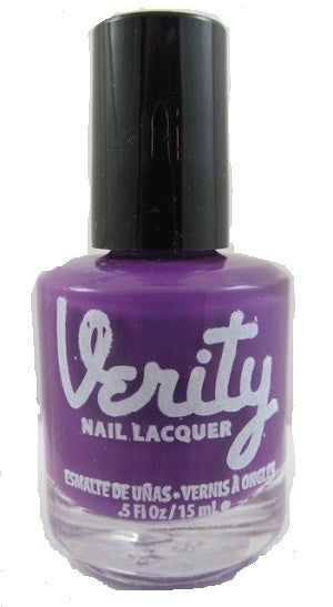 Verity Nail Lacquer, Secret Purple B55