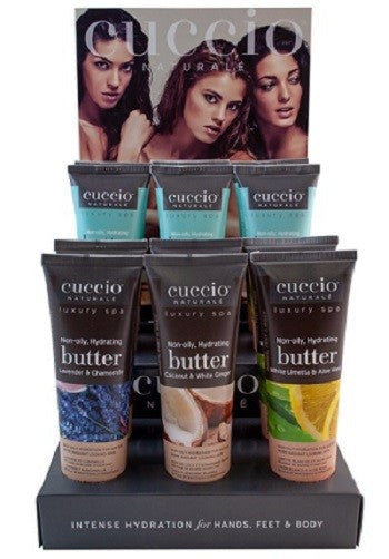 Cuccio Naturale Butter & Scrub, Assorted Scents, 4 oz.