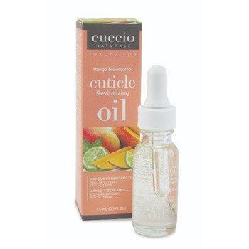 Cuccio Naturale Mango & Bergamot Revitalizing Cuticle Oil, .5 oz.