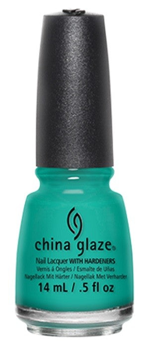 China Glaze Nail Polish, Turned Up Turquoise 1007