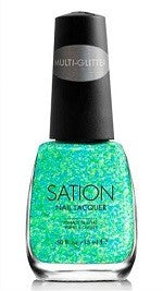 Sation Multi-Glitter Nail Polish, Go-Glitter Girl 3022