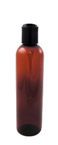 Amber Plastic PET Bottle with Disc Cap