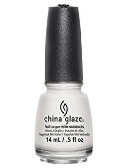 China Glaze Nail Polish, White on White 023