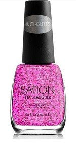 Sation Multi-Glitter Nail Polish, Miss & Make-Up 3024