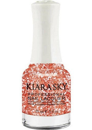 Kiara Sky Nail Polish, Koral Kicks N499