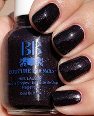 BB Couture Nail Polish, Black Widow