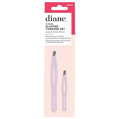 Diane Slanted Tweezer Set, 2 Pack