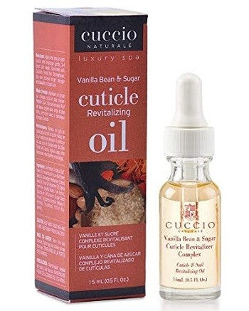 Cuccio Naturale Vanilla Bean & Sugar Revitalizing Cuticle Oil, .50 oz.