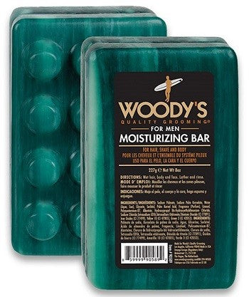 Woody's for Men Moisturizing Soap Bar, 8 oz