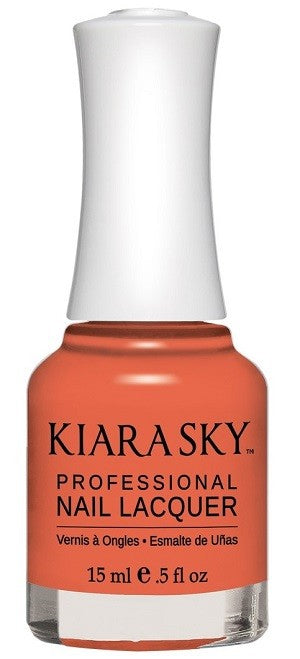 Kiara Sky Nail Polish, Peach-a-Roo N562