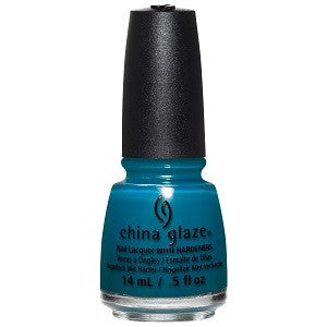 China Glaze Nail Polish, Jagged Little Teal 1471