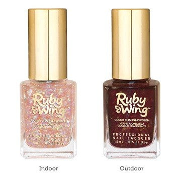 Ruby Wing Color Changing Nail Polish, Chocolate Mousse 54