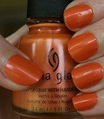 China Glaze Nail Polish, Code Orange 680